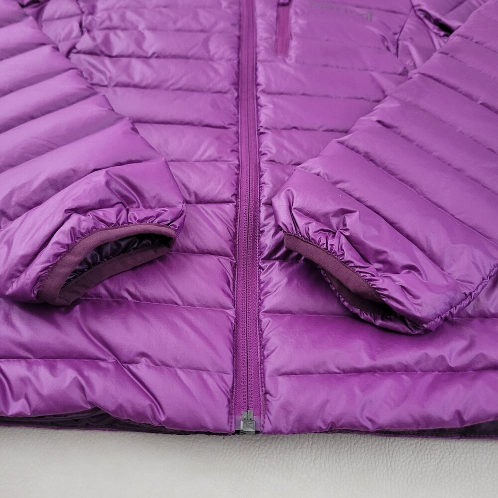 Marmot Womens Quasar Lightweight Down Puffer Jacket Small Purple Grape Excellent - Picture 2 of 12